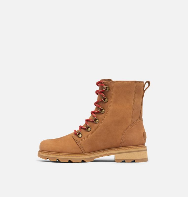 Sorel Dam Gummistövlar Brun - Lennox™ Lace Mid - YCW-865074